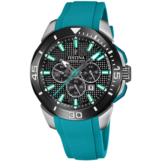 orologio-festina-chrono-bike-f20642_3-nero-cinghia-verde-in-gomma-goldenblugioielli-giarre